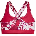 Dámská podprsenka Under Armour  Mid Crossback Printed Pink
