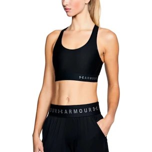 Dámská podprsenka Under Armour  Mid Keyhole Black  S