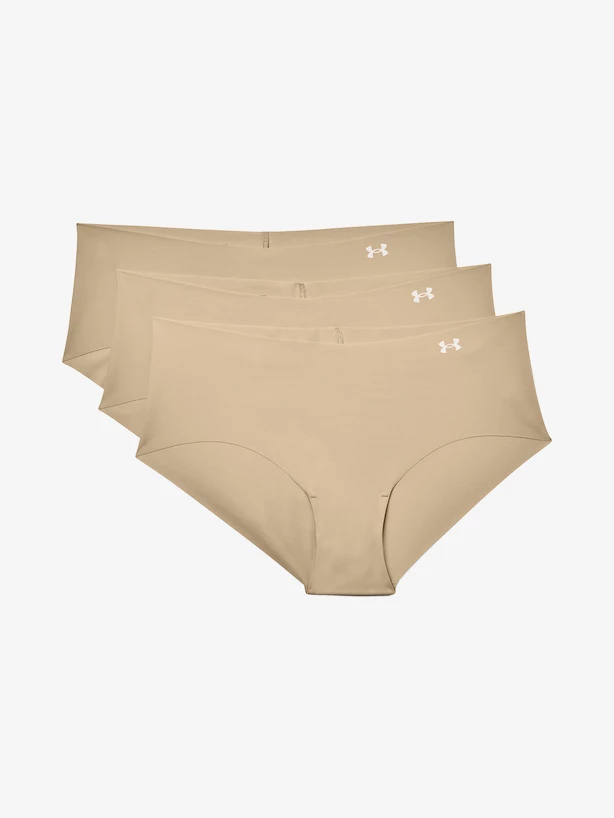 Dámské kalhotky Under Armour  PS Hipster 3Pack Brown  XS