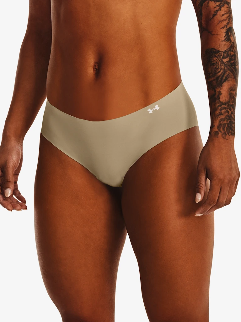 Dámské kalhotky Under Armour  PS Hipster 3Pack Brown  XS