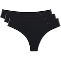 Dámské kalhotky Under Armour  PS Thong 3Pack Black  XS