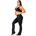 Dámské legíny Nebbia Bubble Butt Flared Pants 2.0 POWER LIFT 308 black
