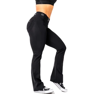 Dámské legíny Nebbia Bubble Butt Flared Pants 2.0 POWER LIFT 308 black