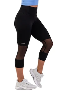 Dámské legíny Nebbia  High-Waist ¾ Length Sporty Leggings 406 black XS