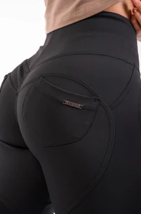 Dámské legíny Nebbia  High Waist & Lifting Effect Bubble Butt Pants 587 black