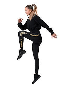 Dámské legíny Nebbia Intense Leggings Gold Classic 801 black XS