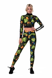 Dámské legíny Nebbia Ocean Selected High-waist performance leggings 567 jungle green
