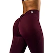 Dámské legíny Nebbia STRONG BEAUTY V-Cut Lace-Up Sculpting Leggings OWN YOUR POWER 426 dark red