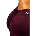 Dámské legíny Nebbia STRONG BEAUTY V-Cut Lace-Up Sculpting Leggings OWN YOUR POWER 426 dark red