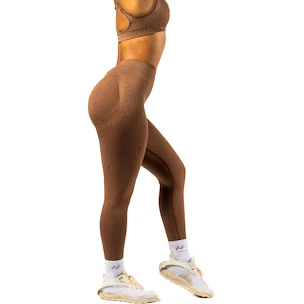 Dámské legíny Nebbia TOTALLY SEAMLESS High-Waist Leggings MAXIMUM PUSH-UP 302 brown
