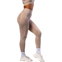 Dámské legíny Nebbia TOTALLY SEAMLESS High-Waist Leggings MAXIMUM PUSH-UP 302 cream