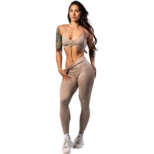 Dámské legíny Nebbia TOTALLY SEAMLESS High Waisted Push-Up Leggings 303 cream