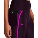 Dámské Legíny Under Armour HG Shine Mesh Legg PKT NS fialové