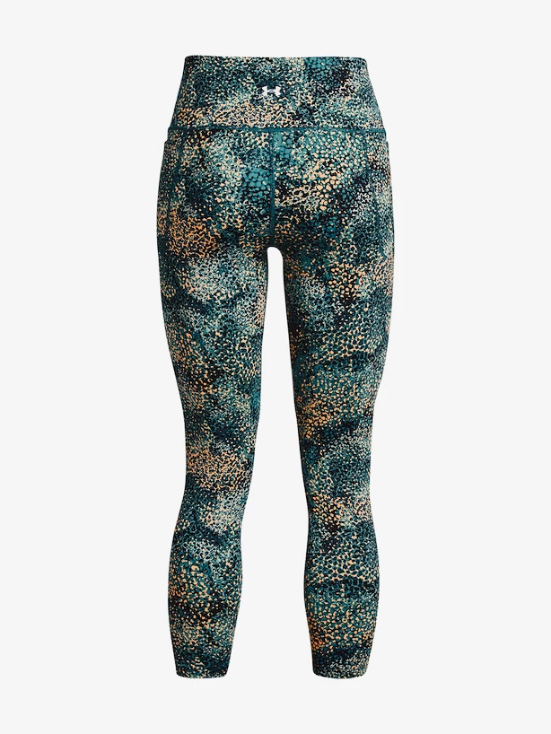 Dámské legíny Under Armour  Meridian Print Ankle Leg-GRN XS
