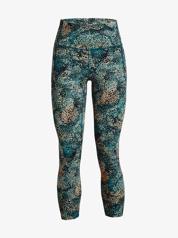 Dámské legíny Under Armour  Meridian Print Ankle Leg-GRN XS