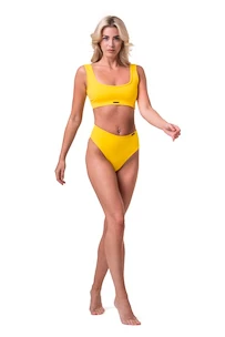 Dámské plavky Nebbia  Miami sporty bikini - top 554 yellow M