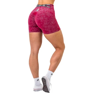 Dámské šortky Nebbia NEBBIA x OLYMPIA Washed High Waisted Leggings Shorts HERITAGE 780 red