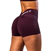 Dámské šortky Nebbia STRONG BEAUTY V-shaping Belt Shorts 428 dark red