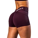 Dámské šortky Nebbia STRONG BEAUTY V-shaping Belt Shorts 428 dark red
