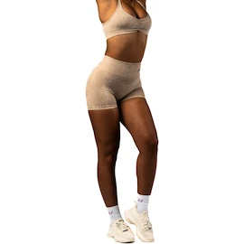 Dámské šortky Nebbia TOTALLY SEAMLESS High Waisted Push-Up Shorts 304 cream