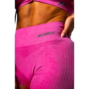 Dámské šortky Nebbia TOTALLY SEAMLESS High Waisted Push-Up Shorts 304 pink