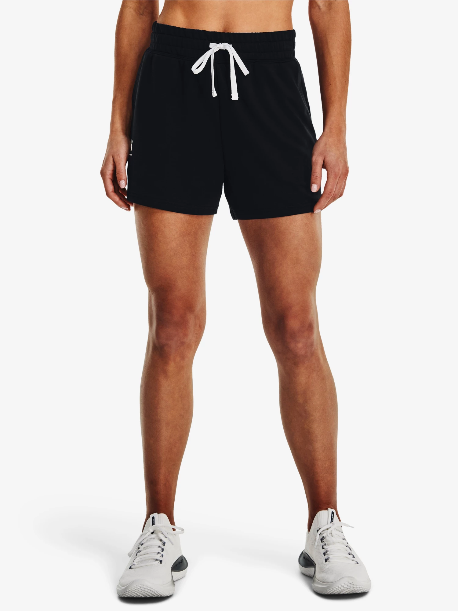 Dámské šortky Under Armour  Rival Terry Short-BLK S