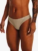 Dámské tanga Under Armour  PS Thong 3Pack Brown