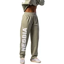 Dámské tepláky Nebbia STRONG BEAUTY Loose-Fit Baggy Pants BOYFRIEND STYLE 432 light green