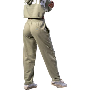 Dámské tepláky Nebbia STRONG BEAUTY Loose-Fit Baggy Pants BOYFRIEND STYLE 432 light green