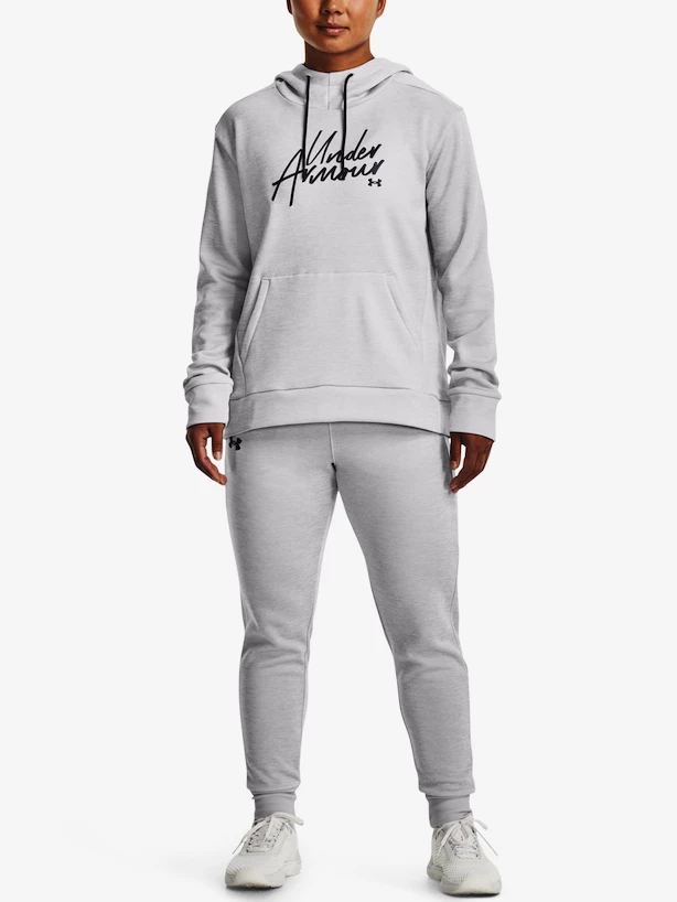 Dámské tepláky Under Armour  Fleece Jogger-GRY L