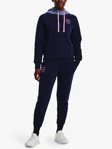 Dámské tepláky Under Armour  Rival Fleece Crest Joggers-NVY XS