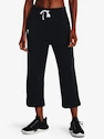 Dámské tepláky Under Armour  Rival Terry Flare Crop-BLK S