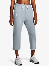 Dámské tepláky Under Armour Rival Terry Flare Crop-BLU