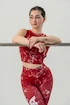 Dámské tílko Nebbia Barbell Therapy Rough Girl 617 red