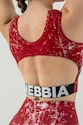 Dámské tílko Nebbia Barbell Therapy Rough Girl 617 red