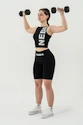 Dámské tílko Nebbia Barbell Therapy Snatched 627 Black