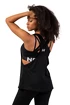 Dámské tílko Nebbia  Sleeveless Loose Cross Back Tank Top "Feeling Good" 419 Black