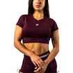 Dámské tílko Nebbia STRONG BEAUTY Open-back Cropped Top 430 dark red