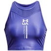 Dámské tílko Under Armour  Iso Chill Crop Tank Purple