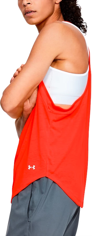 Dámské tílko Under Armour  Whisperlight Mesh Tank Orange S