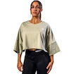 Dámské tričko Nebbia STRONG BEAUTY Oversized Cropped Tee JUST FLOW 431 light green