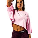 Dámské tričko Nebbia STRONG BEAUTY Oversized Cropped Tee JUST FLOW 431 pink