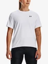 Dámské tričko Under Armour  Esential Cttn Stretch Tee-WHT