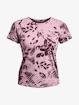 Dámské tričko Under Armour  Iso-Chill 200 Print SS-PNK