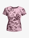 Dámské tričko Under Armour  Iso-Chill 200 Print SS-PNK