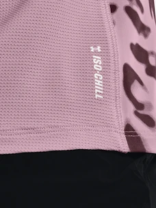 Dámské tričko Under Armour  Iso-Chill 200 Print SS-PNK XS