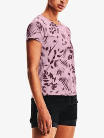 Dámské tričko Under Armour Iso-Chill 200 Print SS-PNK
