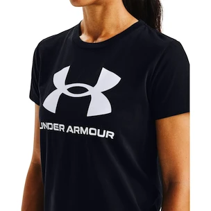 Dámské tričko Under Armour  Live Sportstyle Graphic SSC black XS