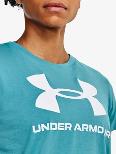 Dámské tričko Under Armour  SPORTSTYLE LOGO SS-BLU S