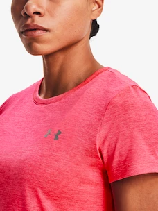 Dámské tričko Under Armour  Tech SSC - Twist-PNK XS